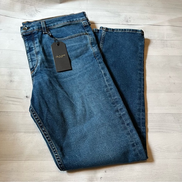 Rag & Bone Fit 2 Slim Indigo Jeans - Picture 5 of 8